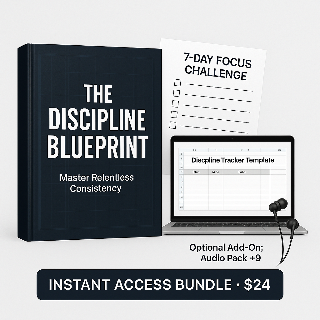 The Discipline Blueprint: Master Relentless Consistency